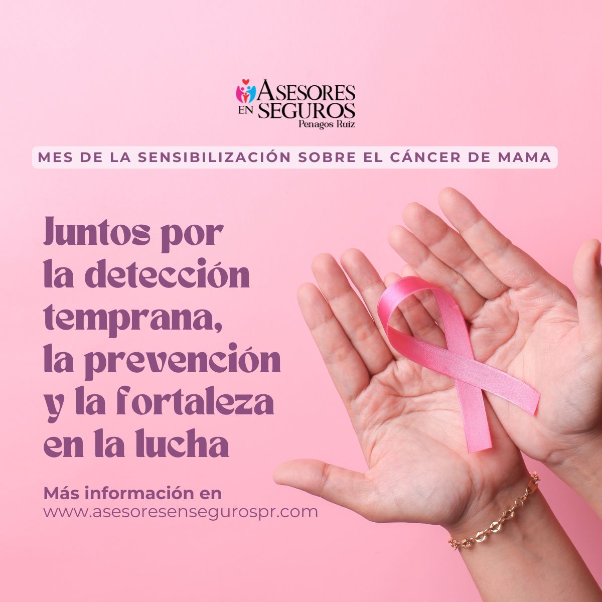🎗️ Mes de la Sensibilización sobre el Cáncer de Mama - Asesores en ...